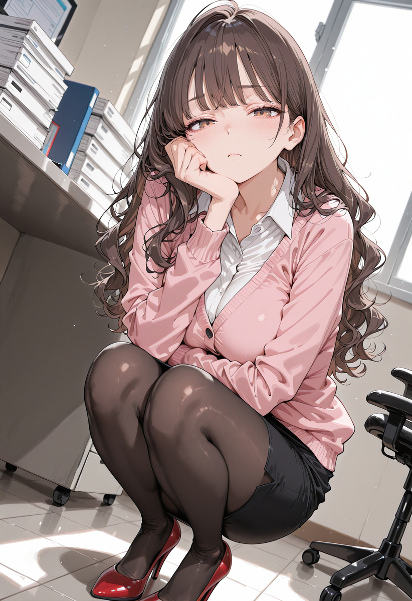 【健全絵】イケイケな先輩ちゃん