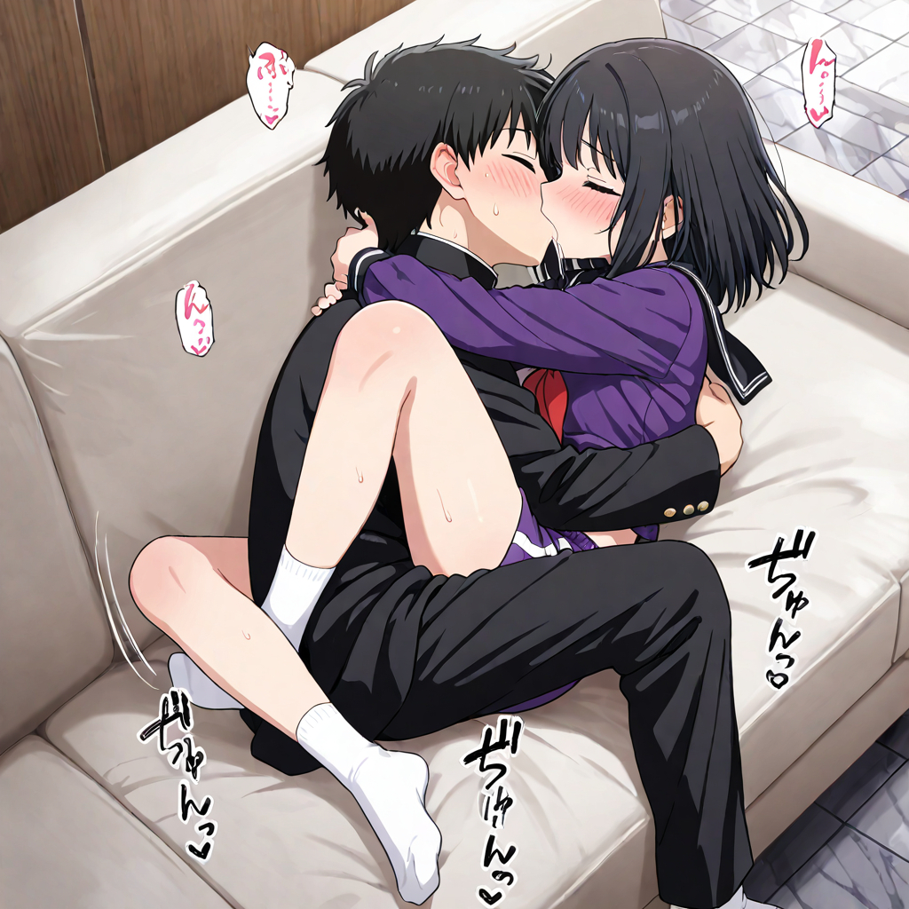 彼氏を家に招き短パン姿でいたら欲情して襲われ彼女もその気になる話